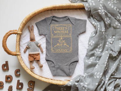 Violence Fourth Merch Nerdy Baby Onesie© Baby Shower Bodysuit Infant Clothing Dragon Rider Bookish Literary Gift