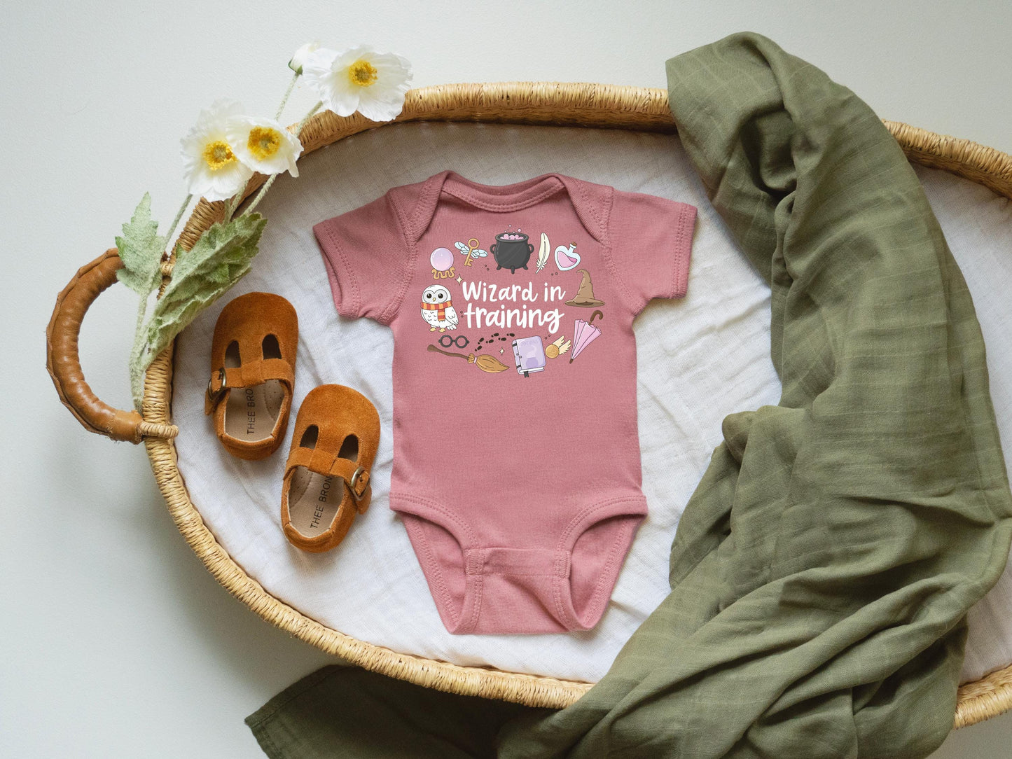 Wizard in Training Baby Bodysuit | Toddler Hoodie