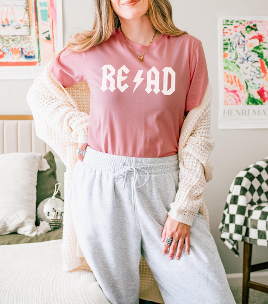 Reading Rock & Roll Librarian Unisex T-Shirt