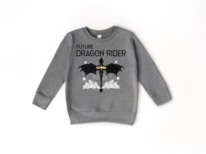 Future Dragon Rider Sweatshirt Nerdy Baby Baby Shower Fourth Wing Merch Bookish Literary Gift