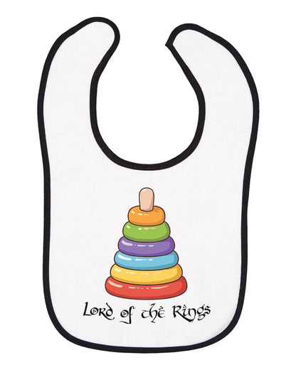 Lord of the Stacking Rings Tolkien Baby Onesie© | Nerdy Baby Shower Gift