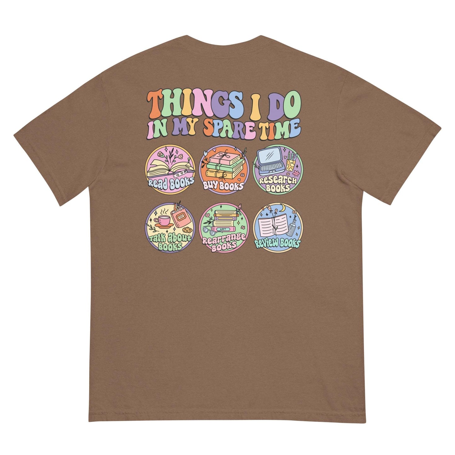 Unisex garment-dyed heavyweight t-shirt