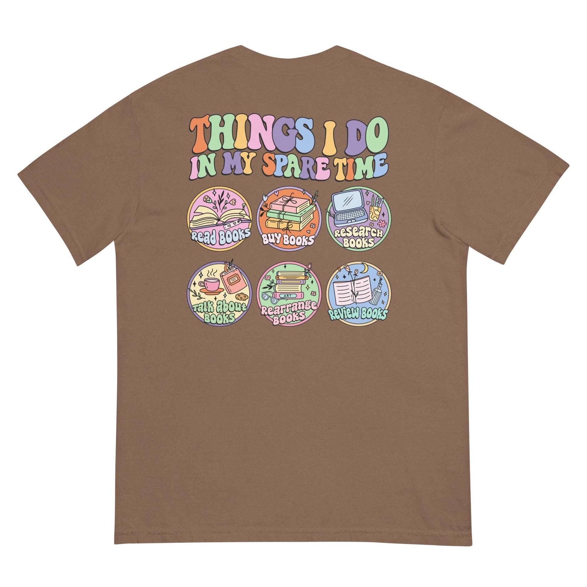 Unisex garment-dyed heavyweight t-shirt