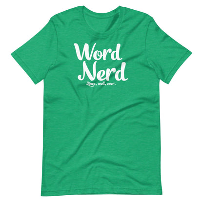 Word Nerd T-Shirt | Funny Librarian Shirt | Book Lover Tee | Teacher Gift for Readers & Writers