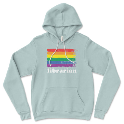 Pride Librarian Rainbow Librarian Sweatshirt