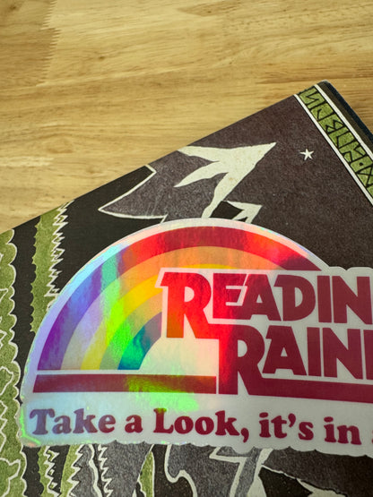 Reading Rainbow: Take a Look, it's in a Book Holographic Sticker