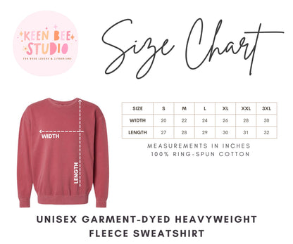 Reading Is Self Care Sweatshirt: Vintage Soft Cotton - Relaxed Fit