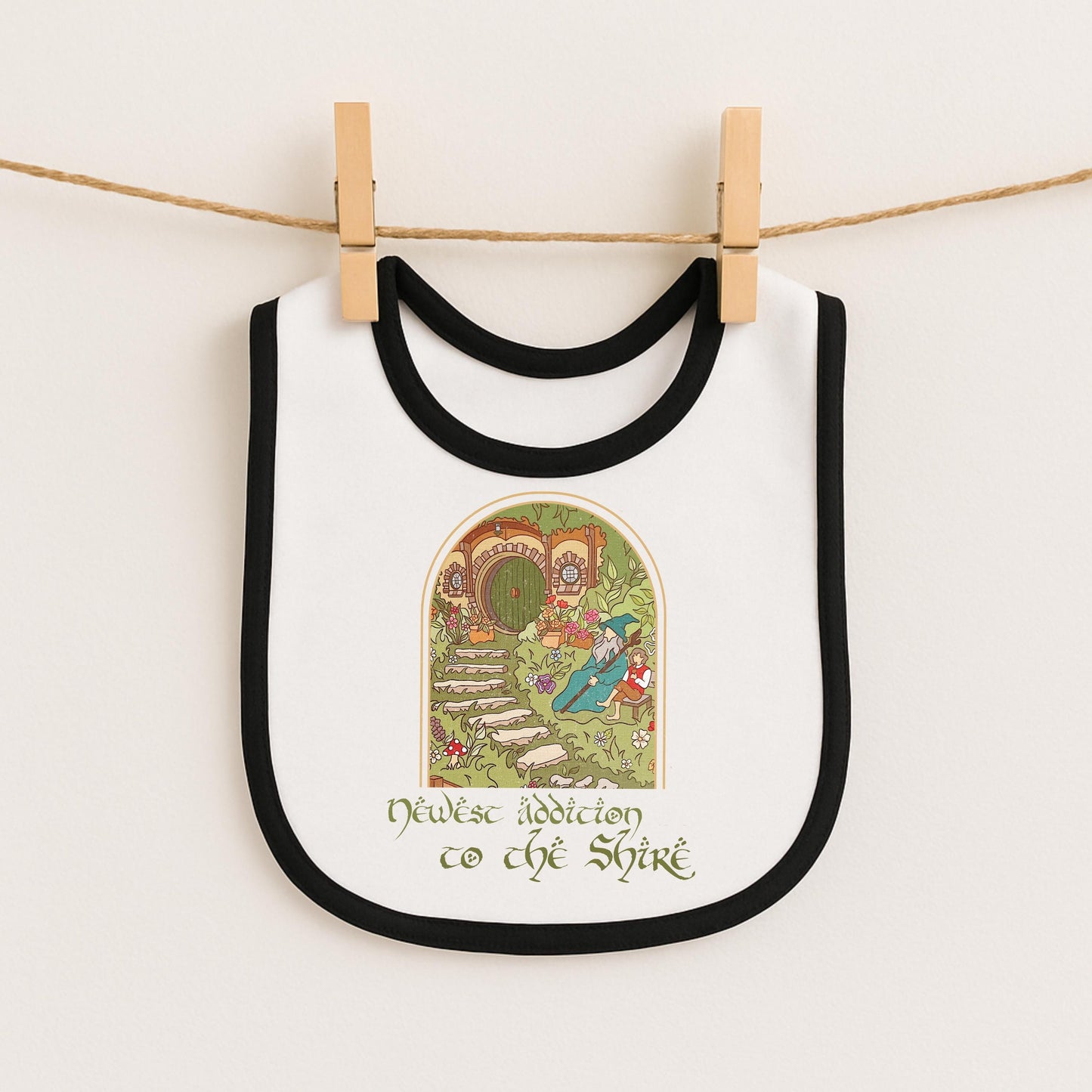 Baby Bodysuit Cotton | Lord of the Rings Baby Shower Present - Soft Combed Cotton Infant Romper