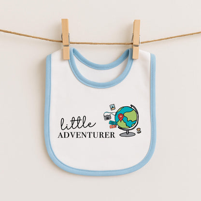 Little Adventurer Baby Bib - Travel Infant Clothing