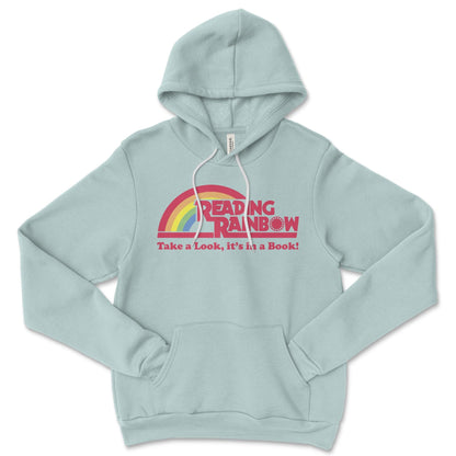 Reading Rainbow Hoodie: Retro 80s Book Lover Sweatshirt