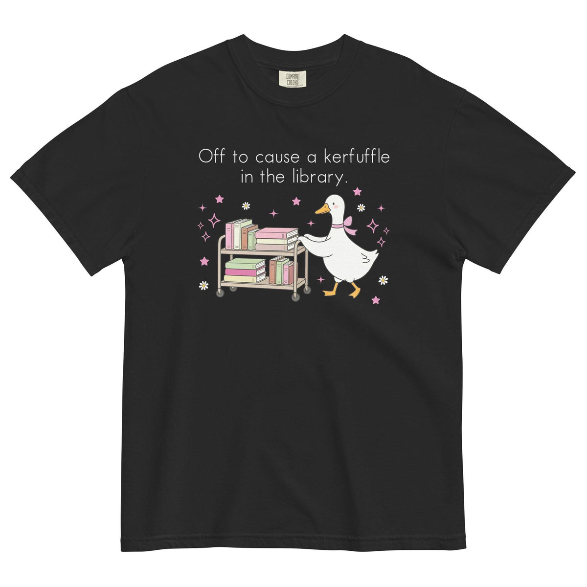 Unisex garment-dyed heavyweight t-shirt