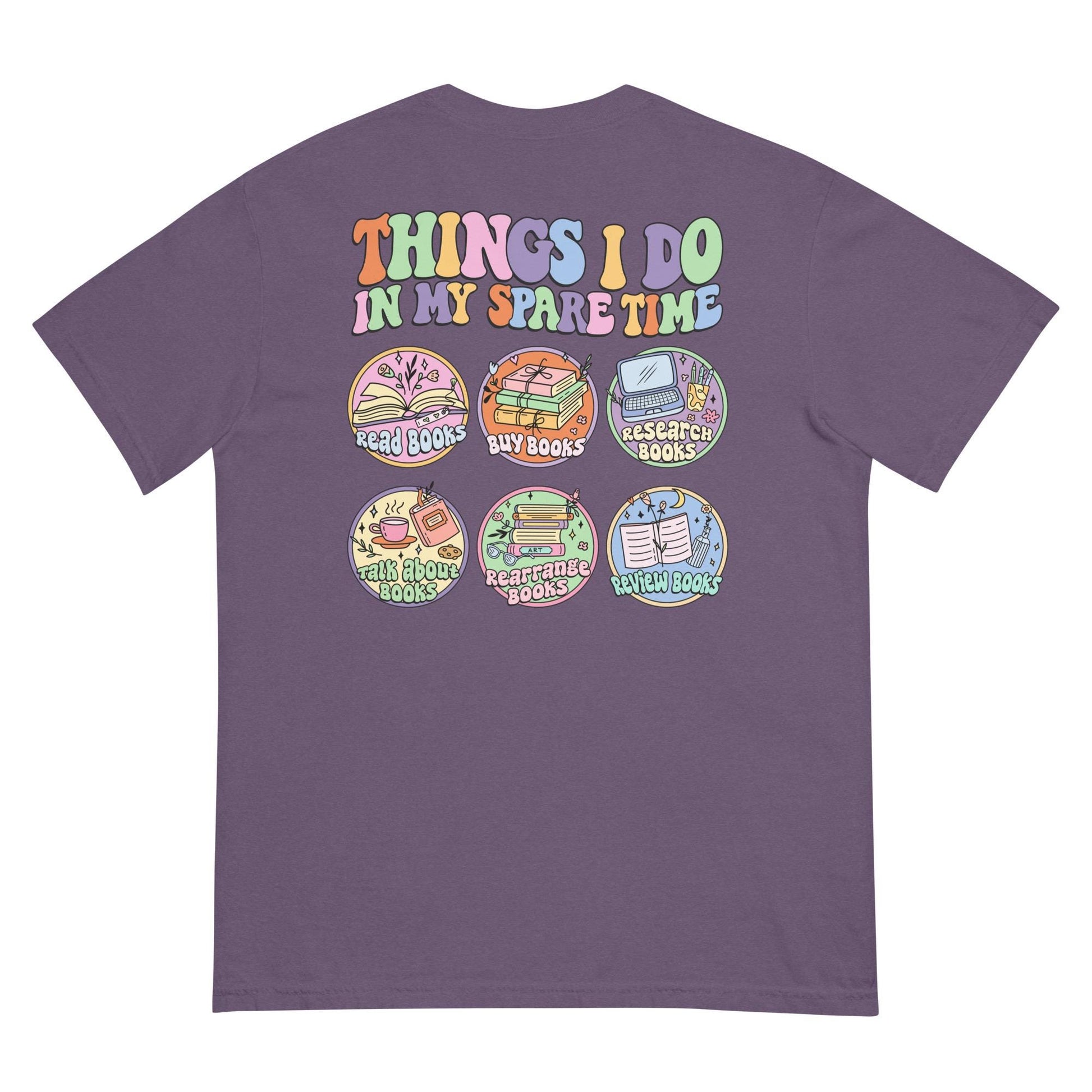 Unisex garment-dyed heavyweight t-shirt