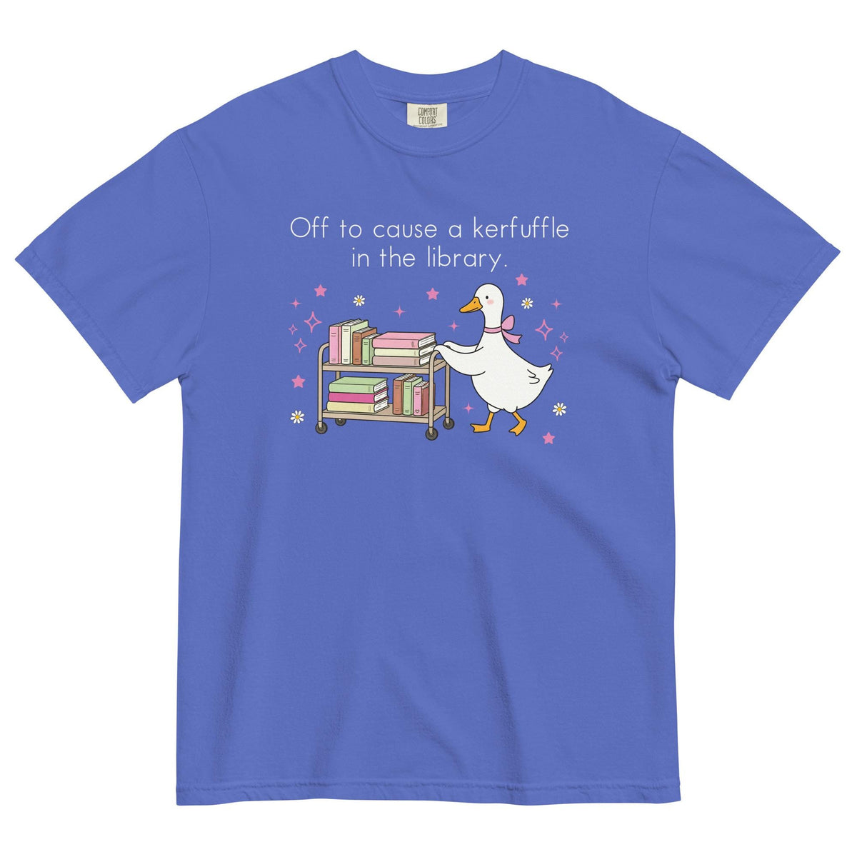 Unisex garment-dyed heavyweight t-shirt
