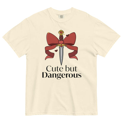 Cute But Dangerous Unisex garment-dyed heavyweight t-shirt