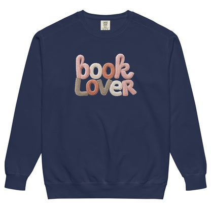 Unisex garment-dyed sweatshirt