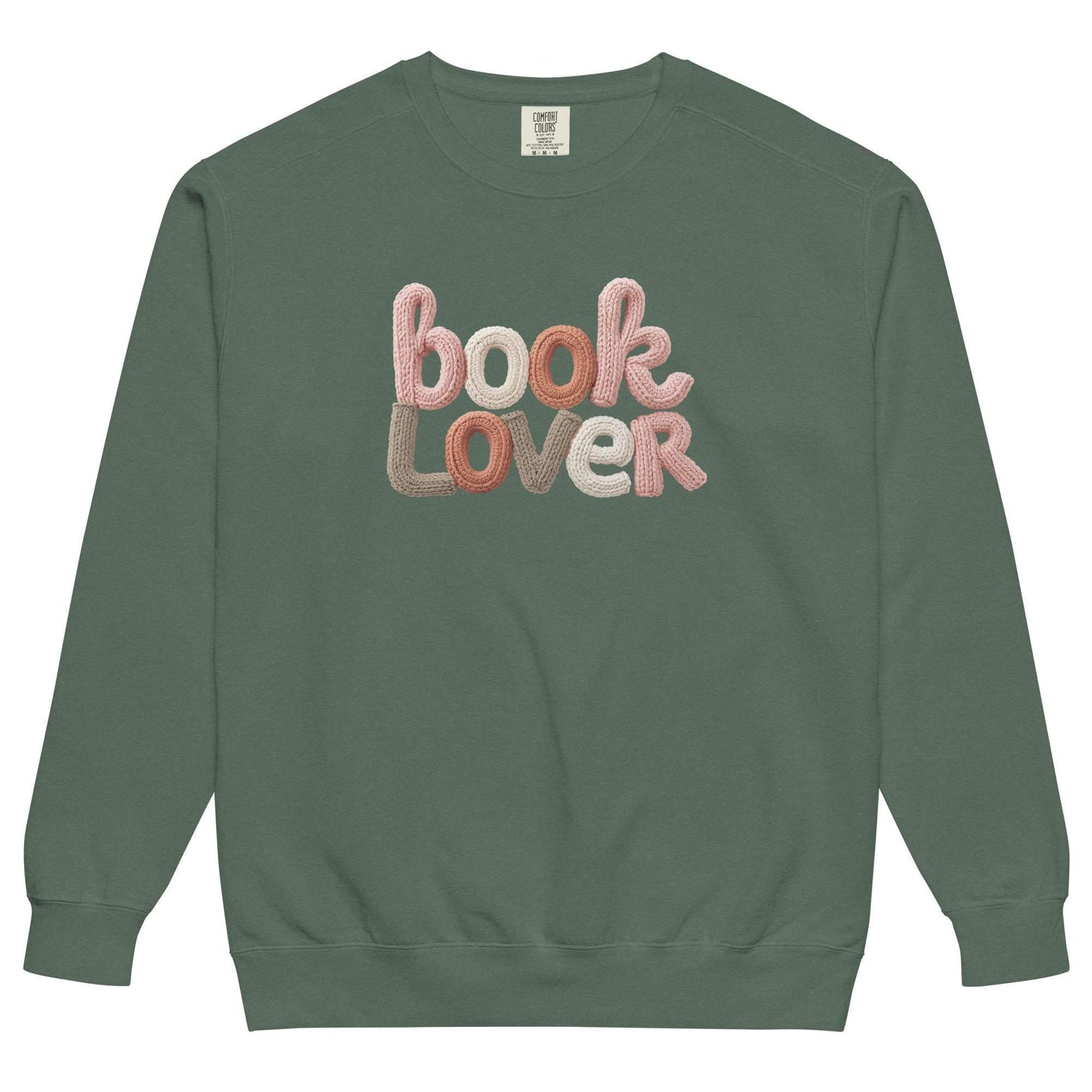 Unisex garment-dyed sweatshirt