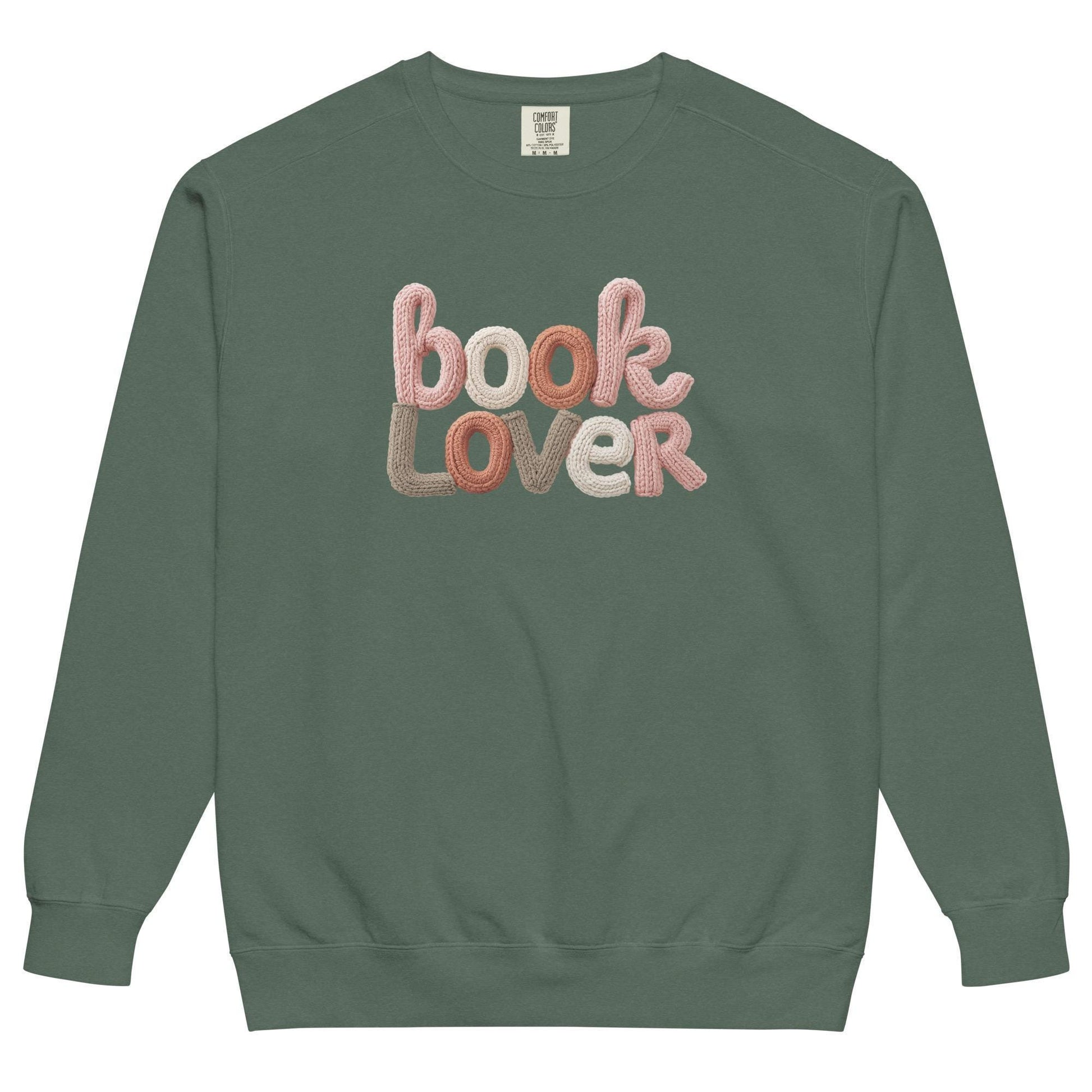 Unisex garment-dyed sweatshirt