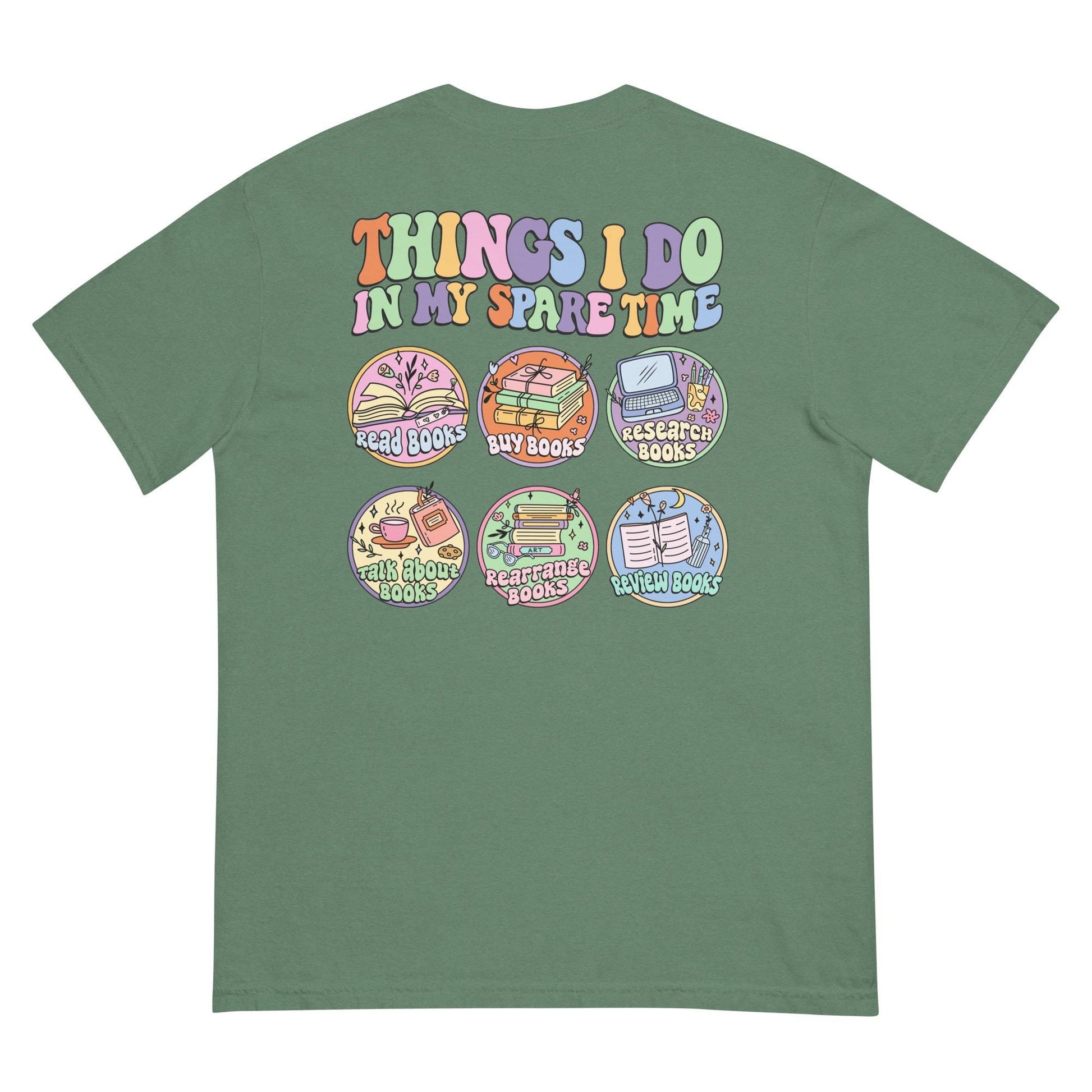 Unisex garment-dyed heavyweight t-shirt