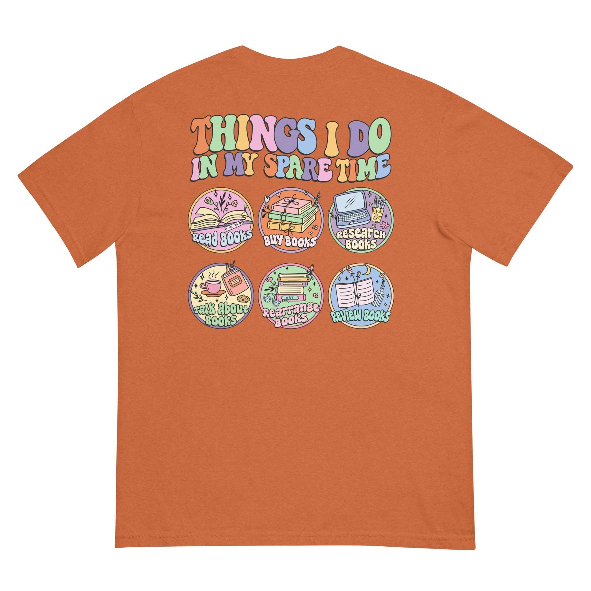 Unisex garment-dyed heavyweight t-shirt