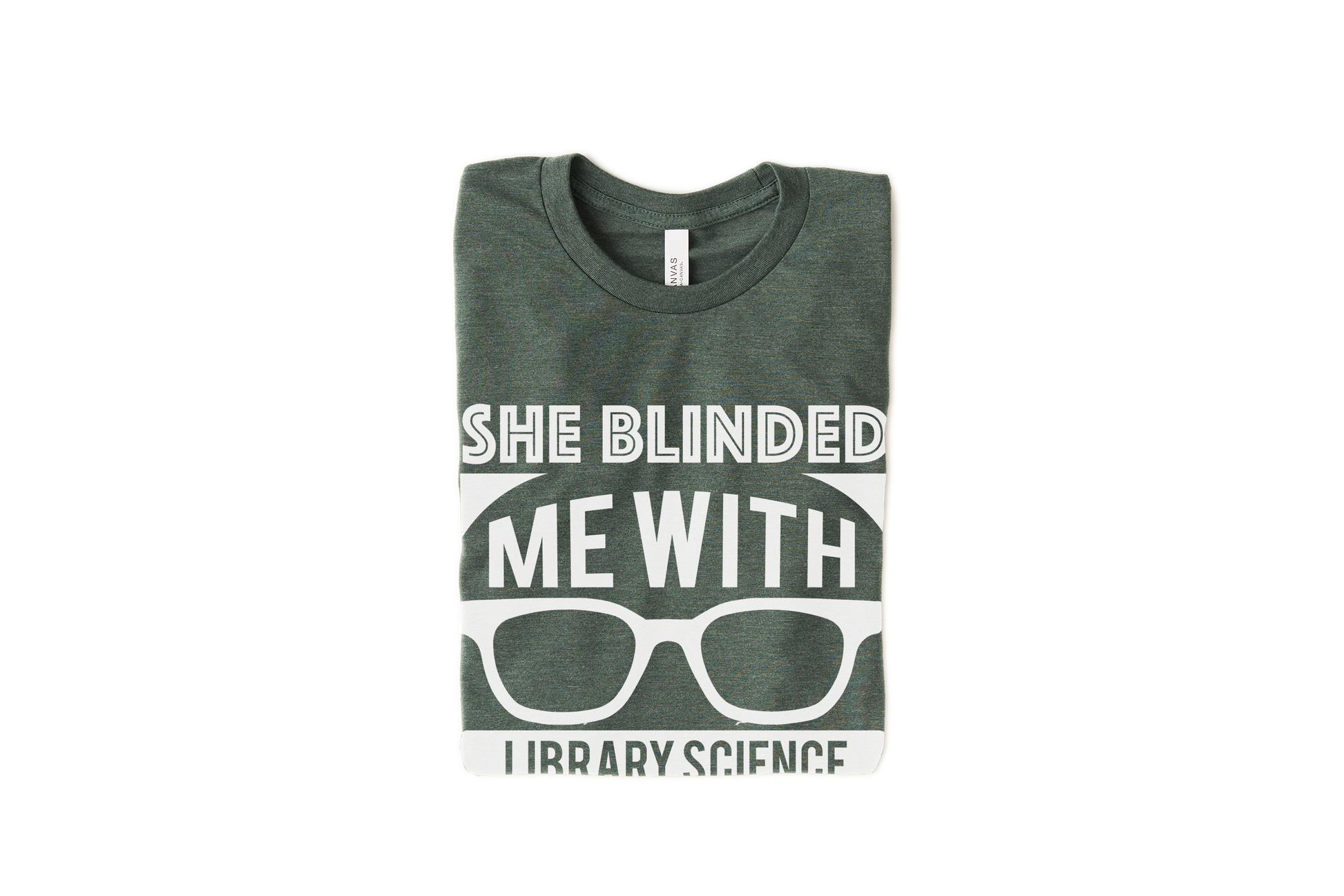 She Blinded Me With Library Science Librarian T-Shirt