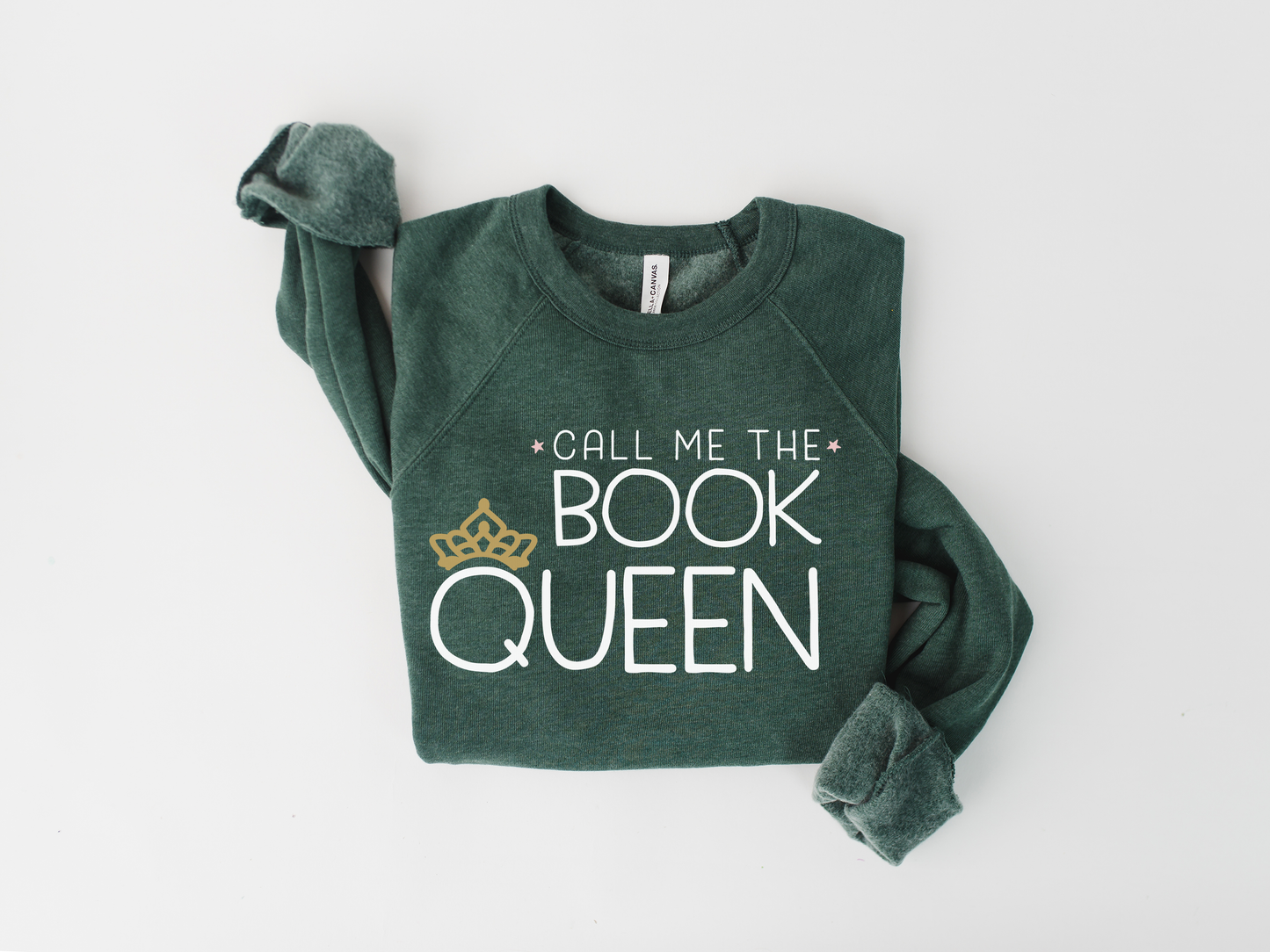 Librarian Sweatshirt: Call Me The Book Queen Reading Sweatshirt