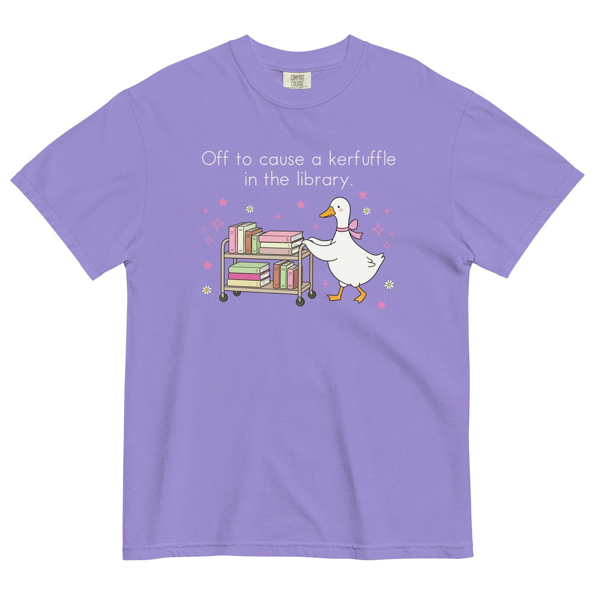 Unisex garment-dyed heavyweight t-shirt