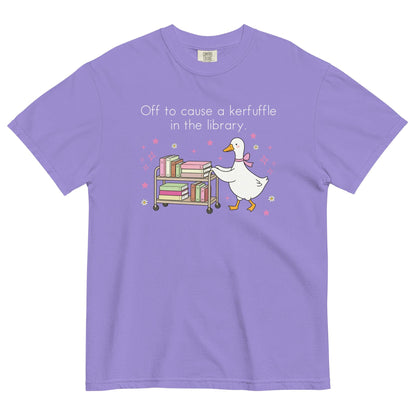 Unisex garment-dyed heavyweight t-shirt