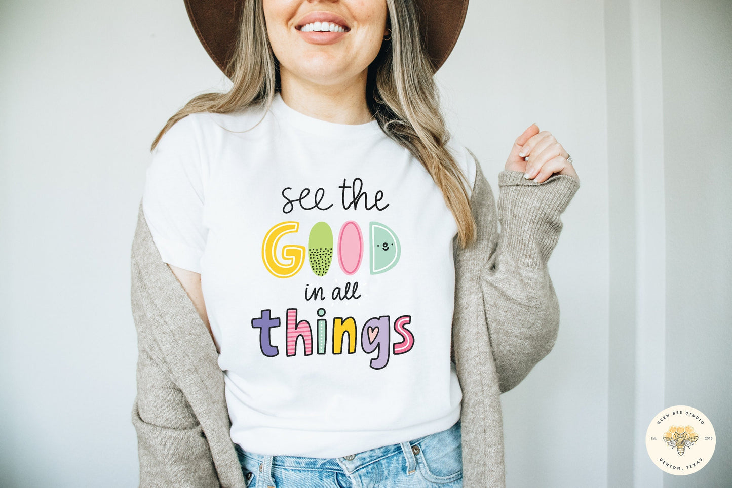 Kindness T-shirt: See the Good in All Things, Teacher Unisex Tee