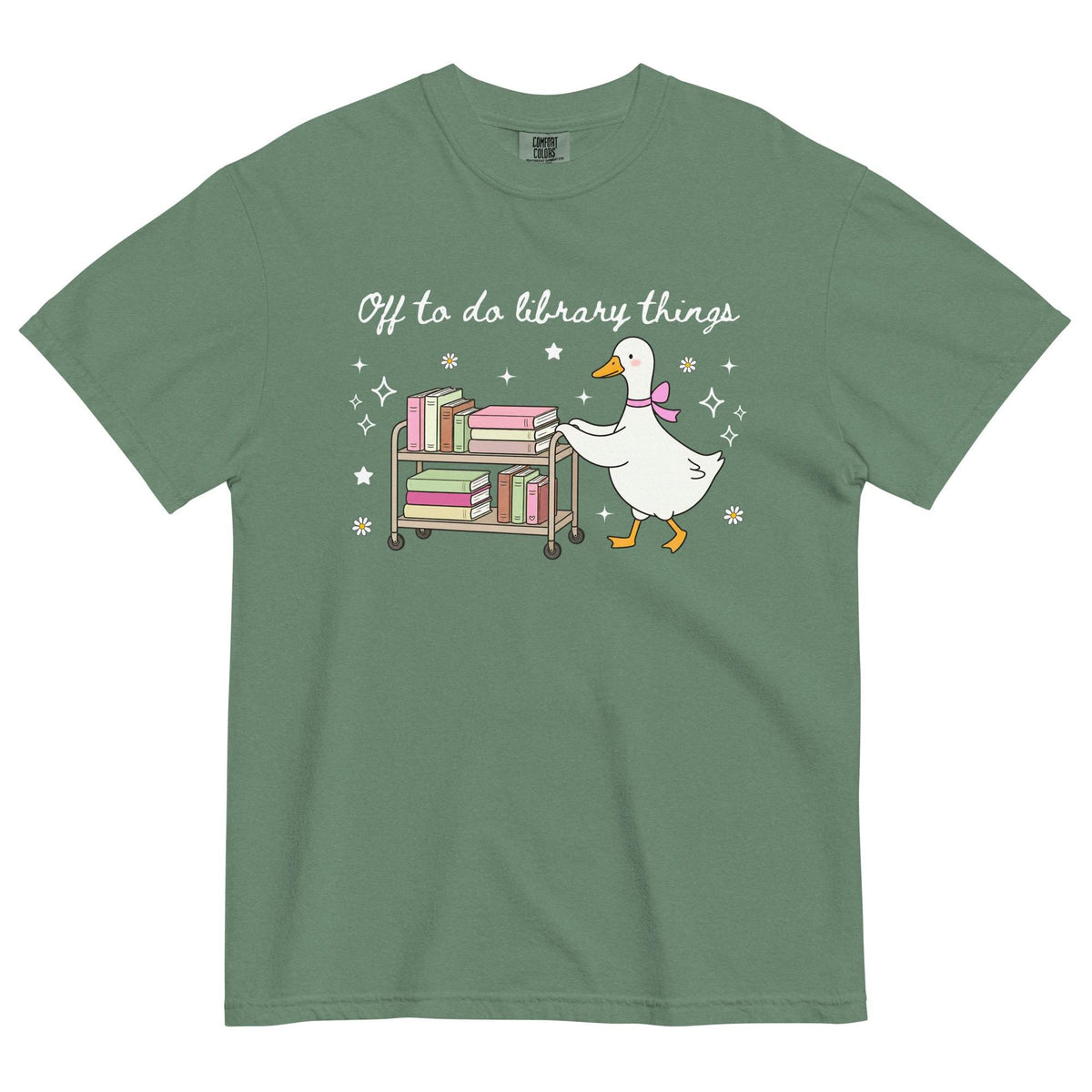 Unisex garment-dyed heavyweight t-shirt
