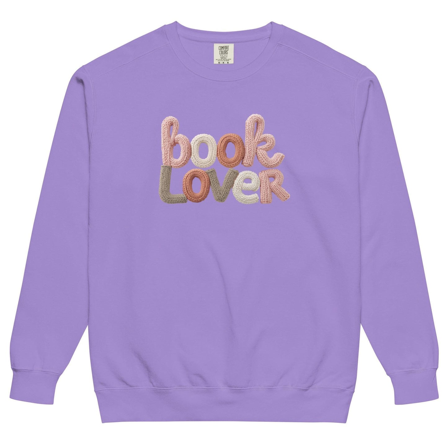 Unisex garment-dyed sweatshirt