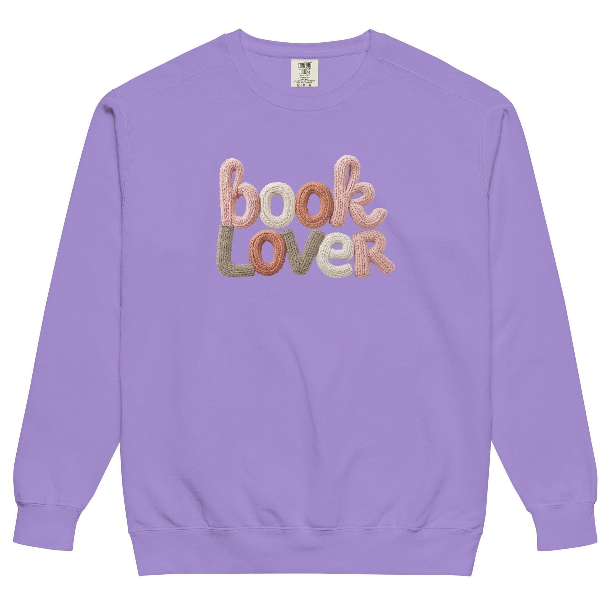 Unisex garment-dyed sweatshirt