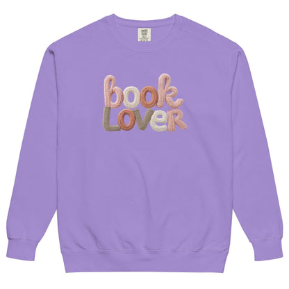 Unisex garment-dyed sweatshirt