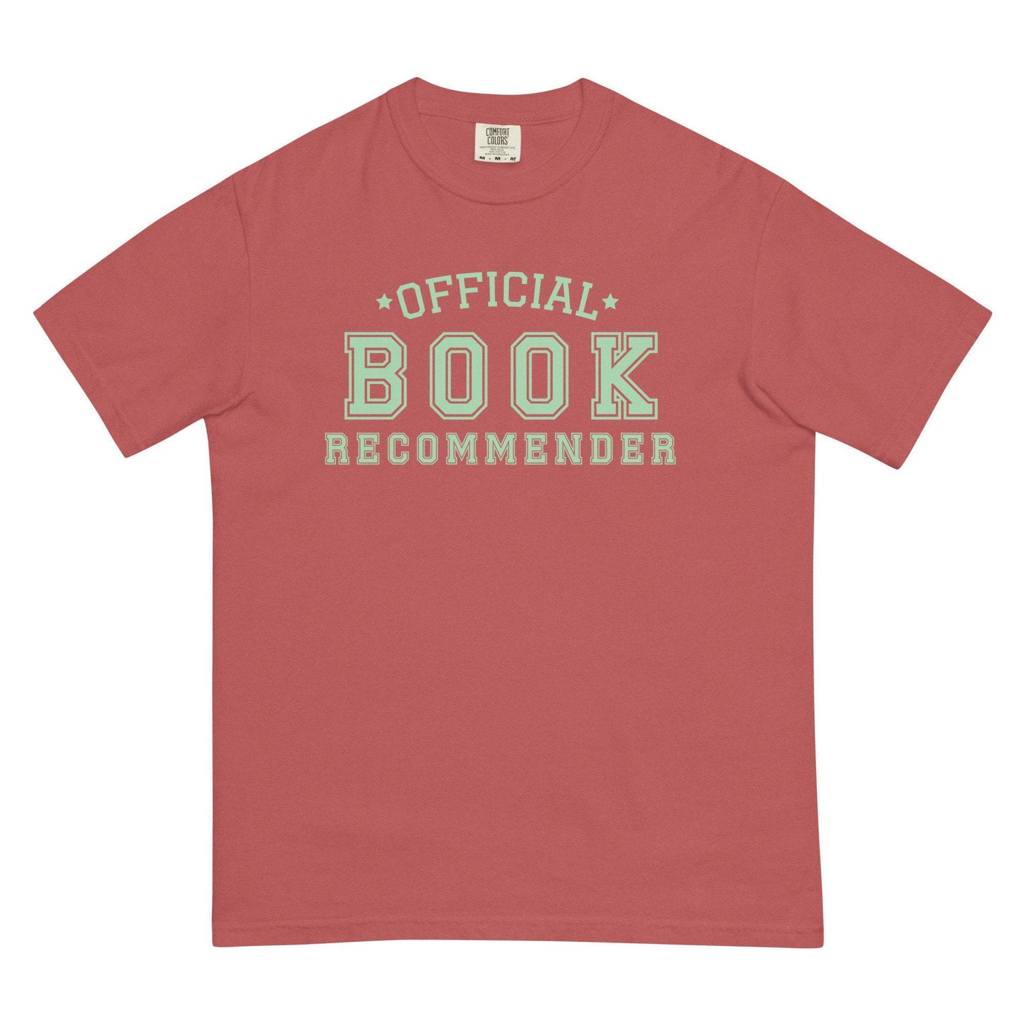 Official Book Recommender Garment-Dyed Unisex T-Shirt