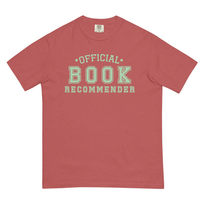 Official Book Recommender Garment-Dyed Unisex T-Shirt