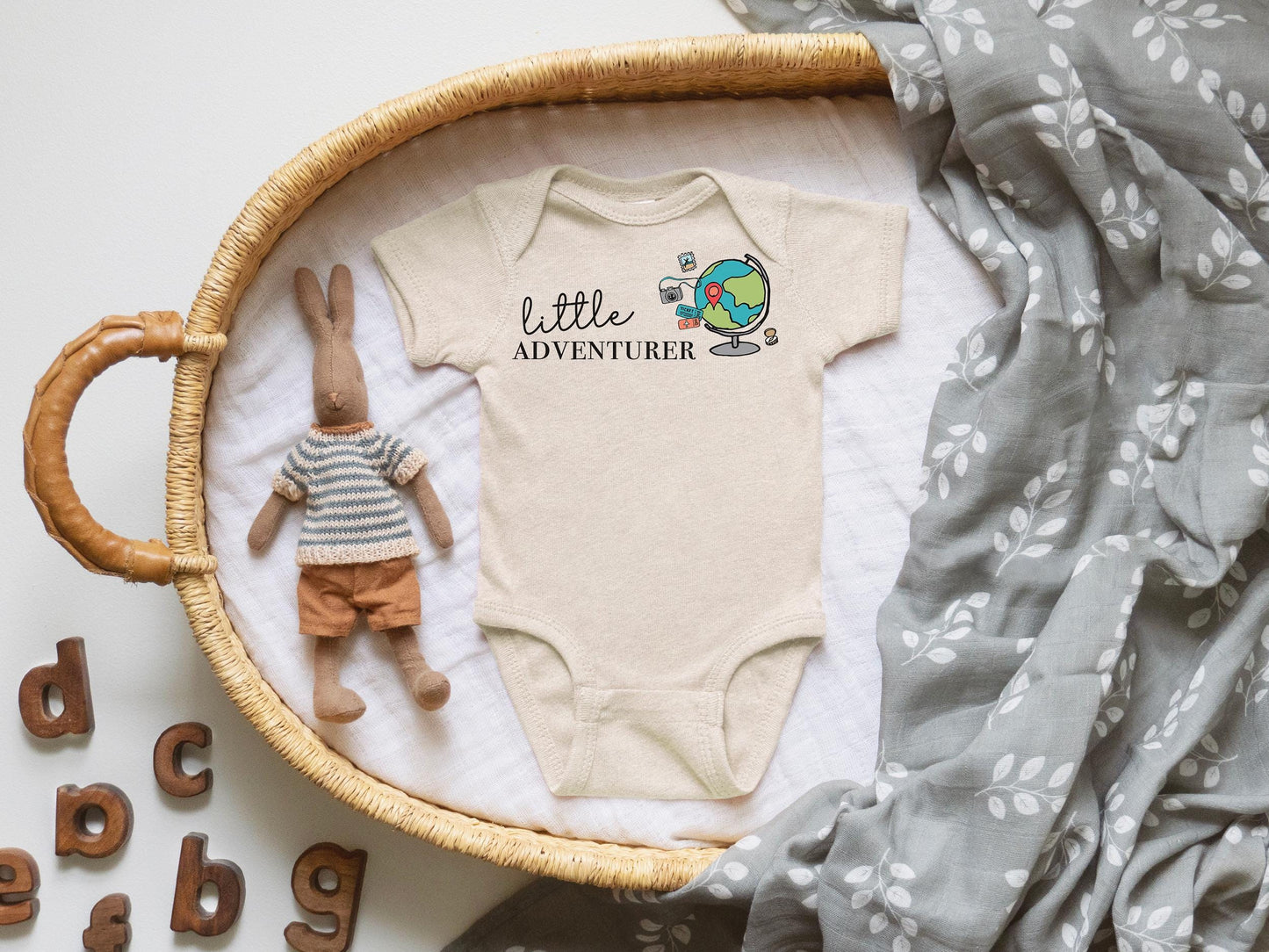 Little Adventurer Baby Bodysuit