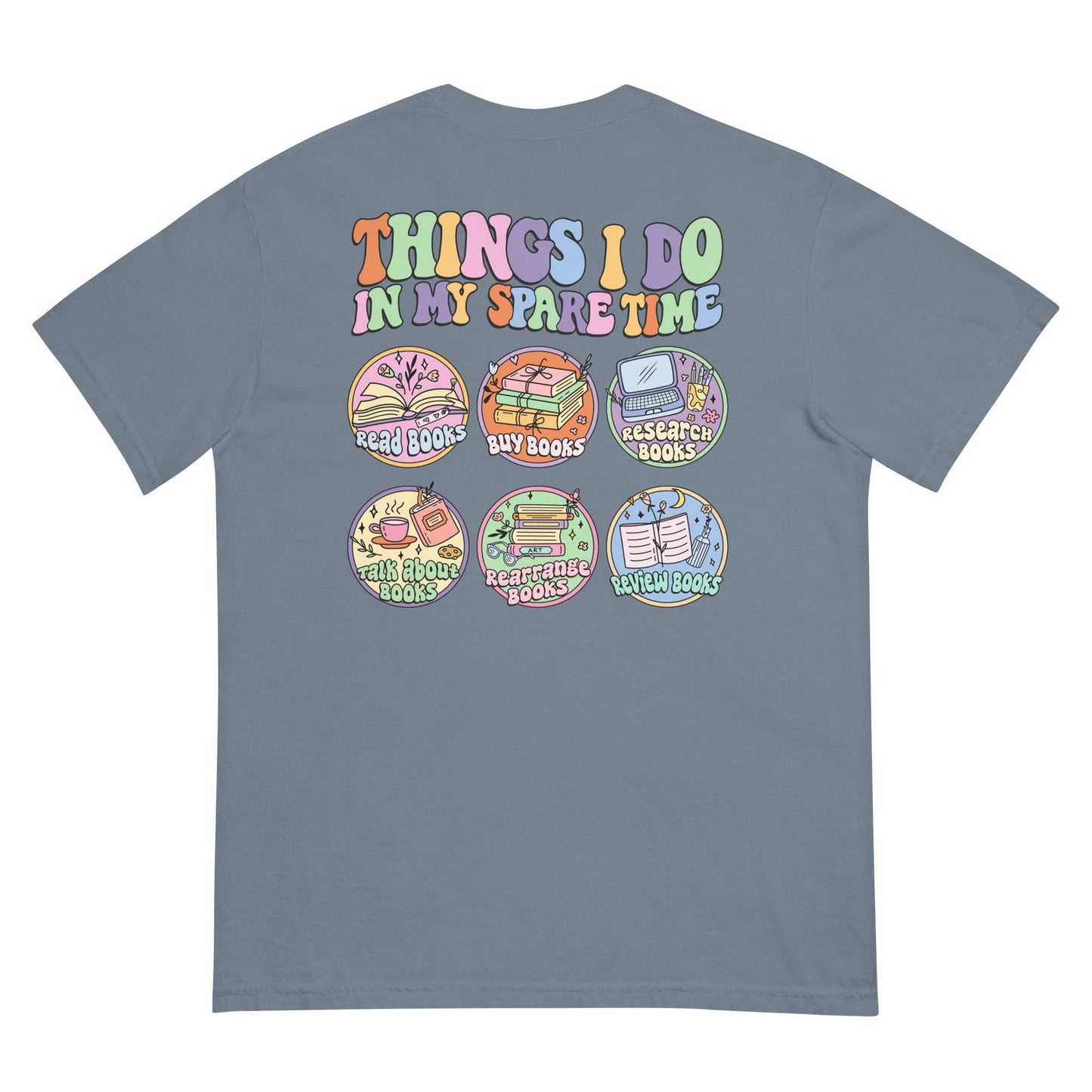 Unisex garment-dyed heavyweight t-shirt