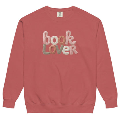 Unisex garment-dyed sweatshirt