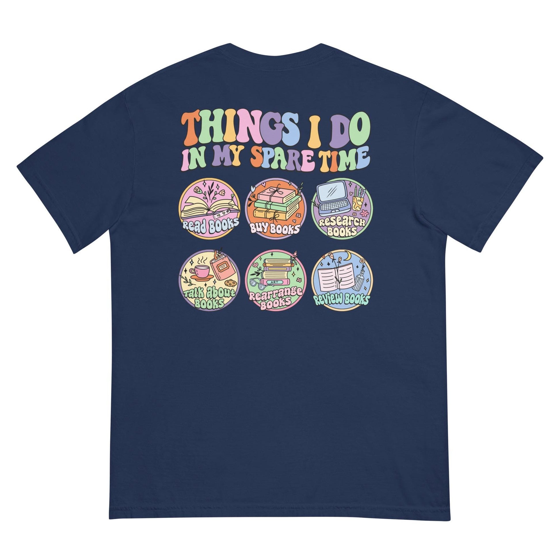 Unisex garment-dyed heavyweight t-shirt