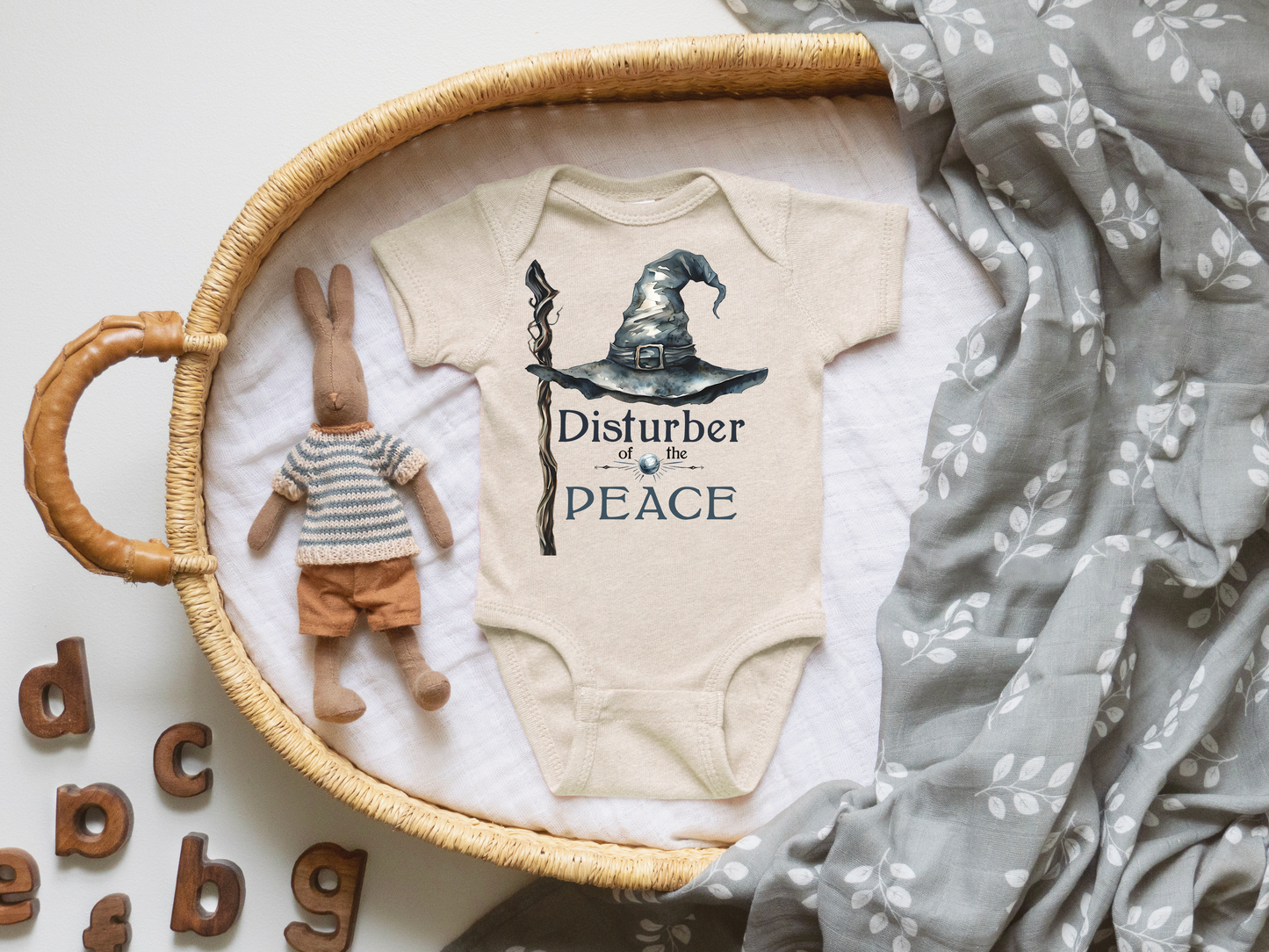 Disturber of the Peace LOTR Bodysuit Nerdy Baby Bodysuit Baby Onesie©
