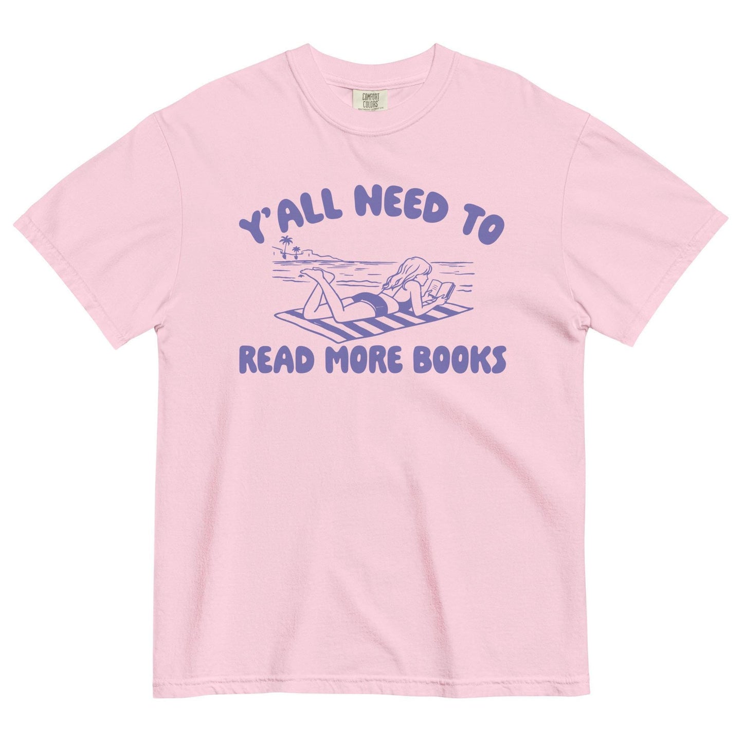 Unisex garment-dyed heavyweight t-shirt