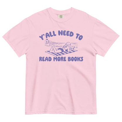 Unisex garment-dyed heavyweight t-shirt