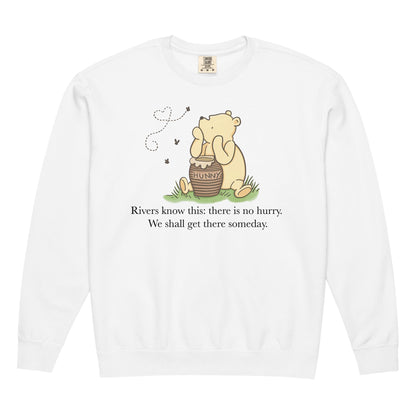 Winnie-The-Pooh Sweatshirt – Cozy Reading Sweatshirt | Unisex Crewneck Pullover