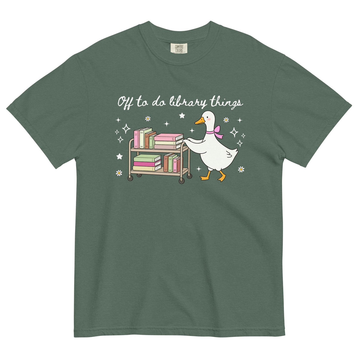 Unisex garment-dyed heavyweight t-shirt