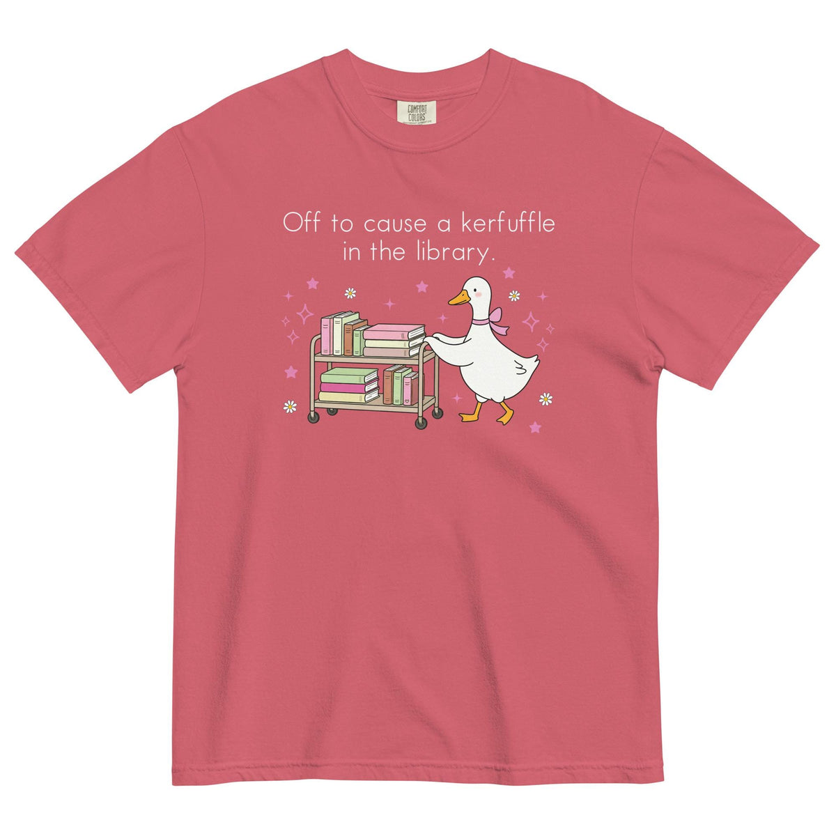 Unisex garment-dyed heavyweight t-shirt
