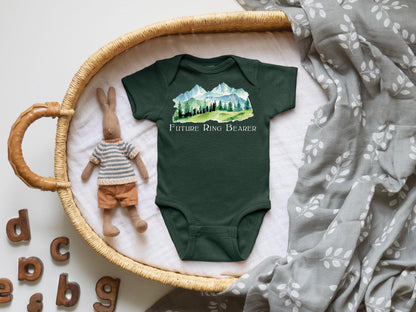 Future Ring Bearer Baby Onesie© | Nerdy Baby Shower Gift