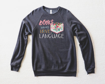 Book Lover Sweatshirt Valentines Day Gift for Book Lover Cozy Reading Sweatshirt Librarian Gift Teacher Gift Book Club Gift Literary Gift