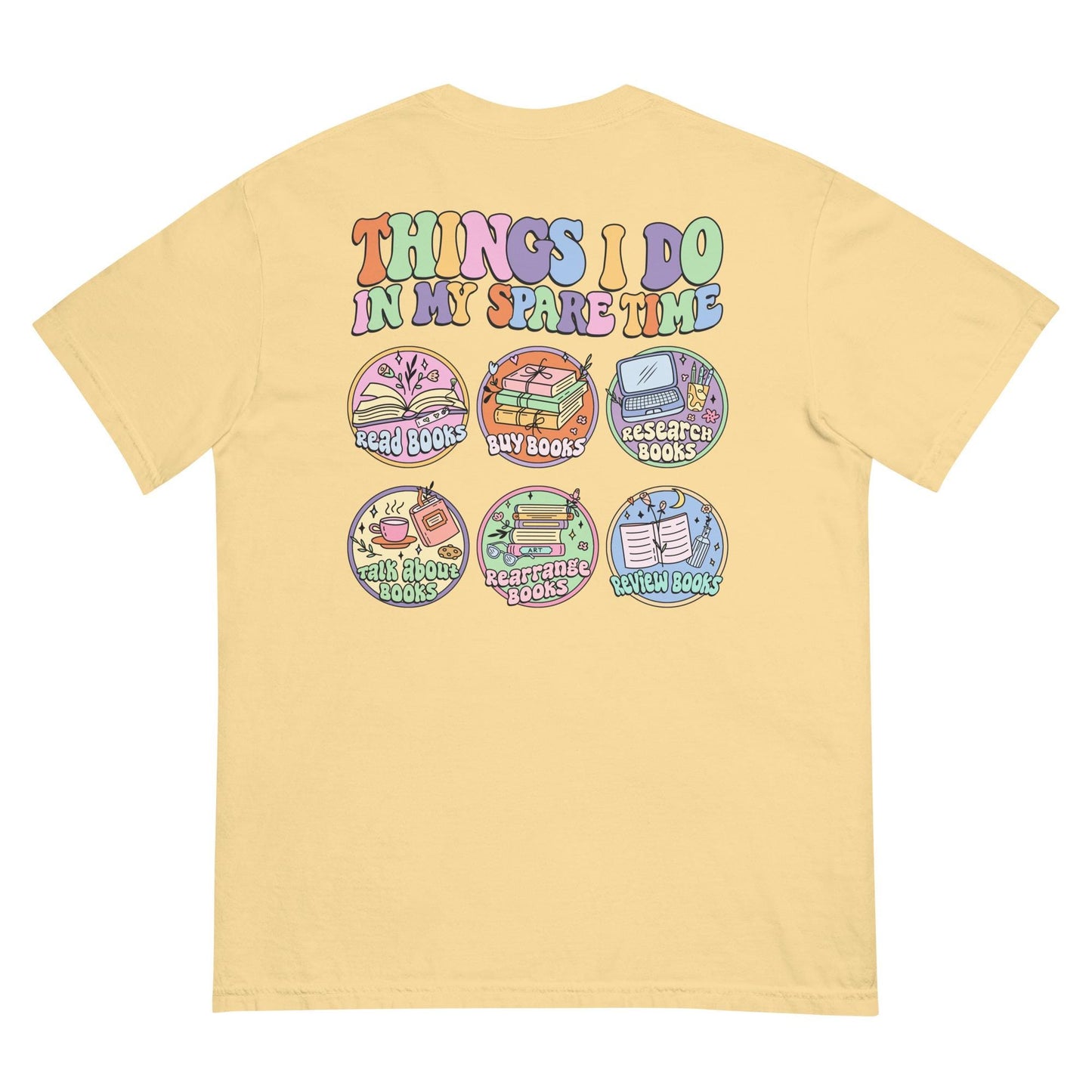 Unisex garment-dyed heavyweight t-shirt