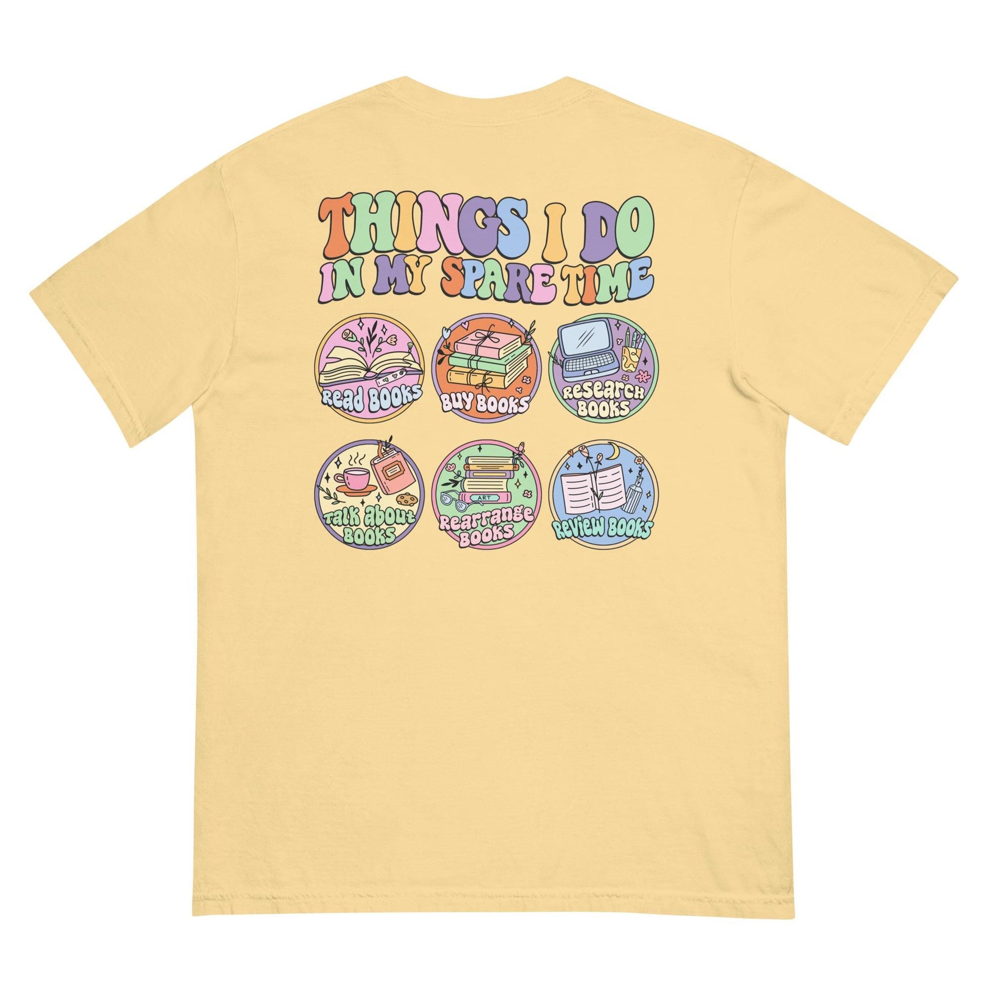 Unisex garment-dyed heavyweight t-shirt