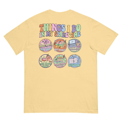 Unisex garment-dyed heavyweight t-shirt