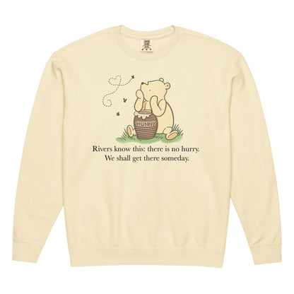 Winnie-The-Pooh Sweatshirt – Cozy Reading Sweatshirt | Unisex Crewneck Pullover